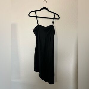 Forever 21 Black Asymmetrical Dress